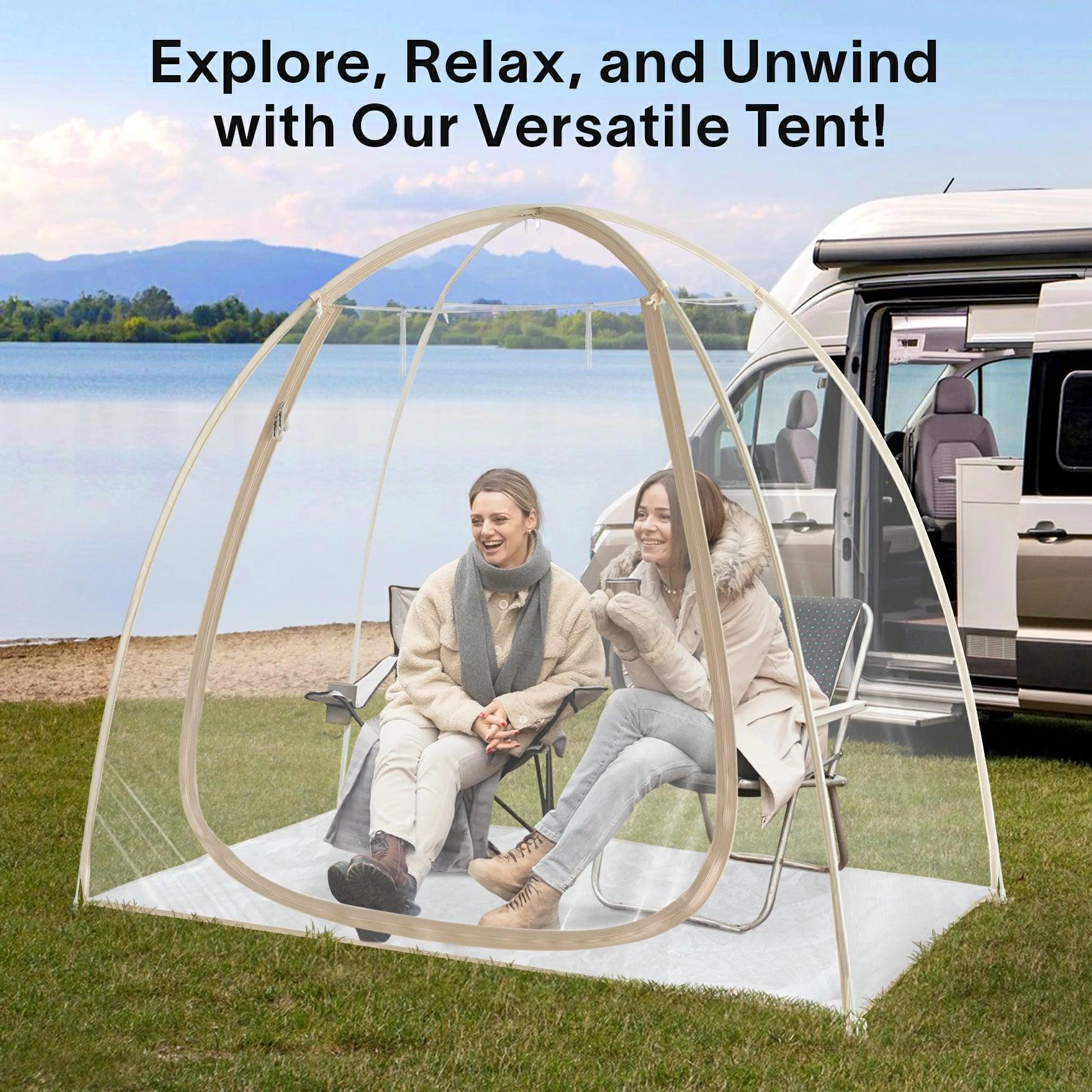 Explore, relax, and unwind with our versatile TopGold weatherproof sports shelter