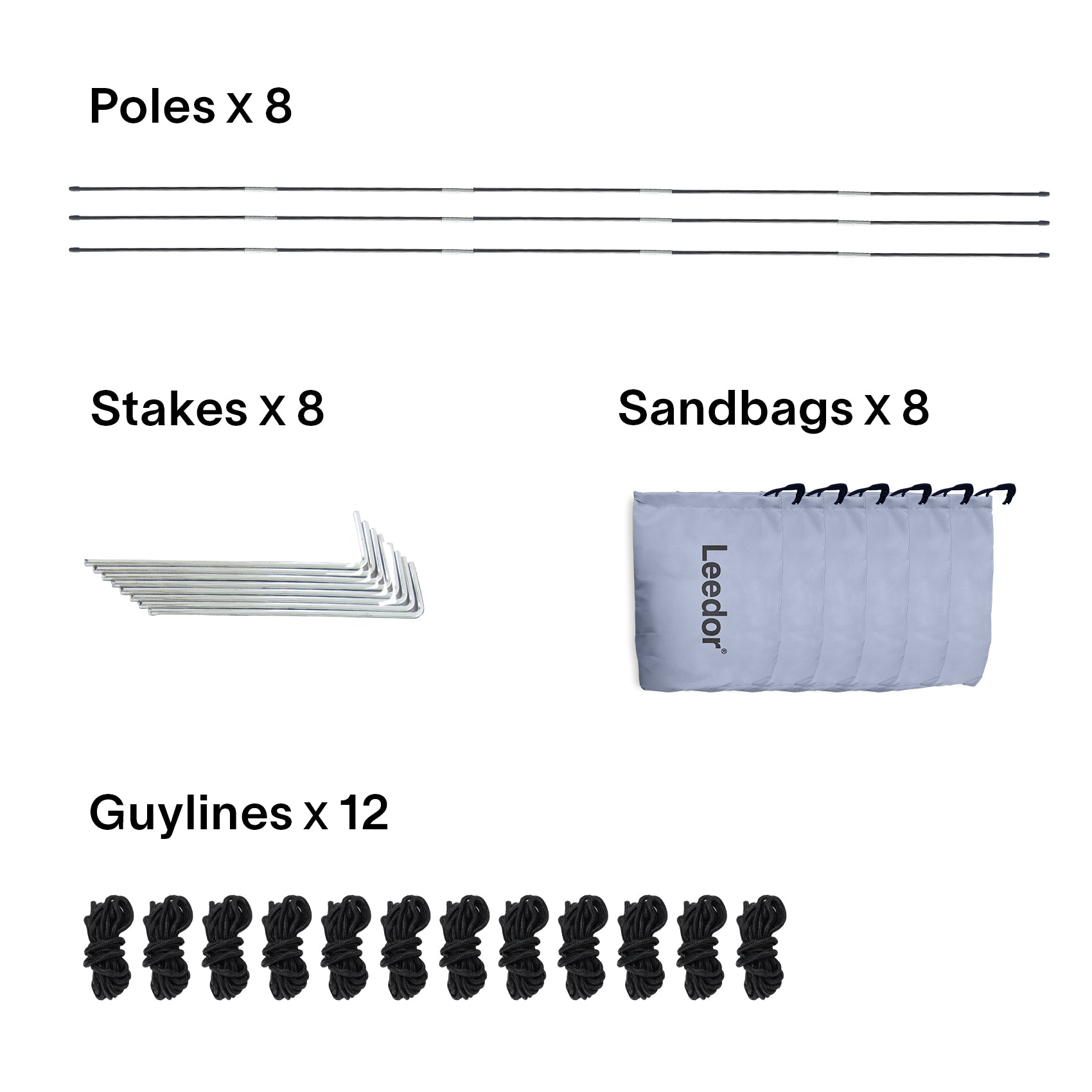 LEEDOR Screen House Room Mesh Net Tent Canopy Shelter Gazebo, Easy Setup & Waterproof & Sunshade, Suitable for Camping Trip, Backyard, Beach, Picnic, 10ft x 10ft