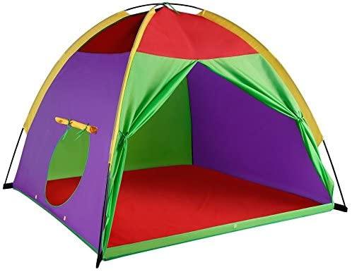 Alvantor Kids Tent Fiberglass Pole Kit Rod Replacement 8017 Giant Party Kids Tent 58"x58"x47", Pole Length 137" - Alvantor