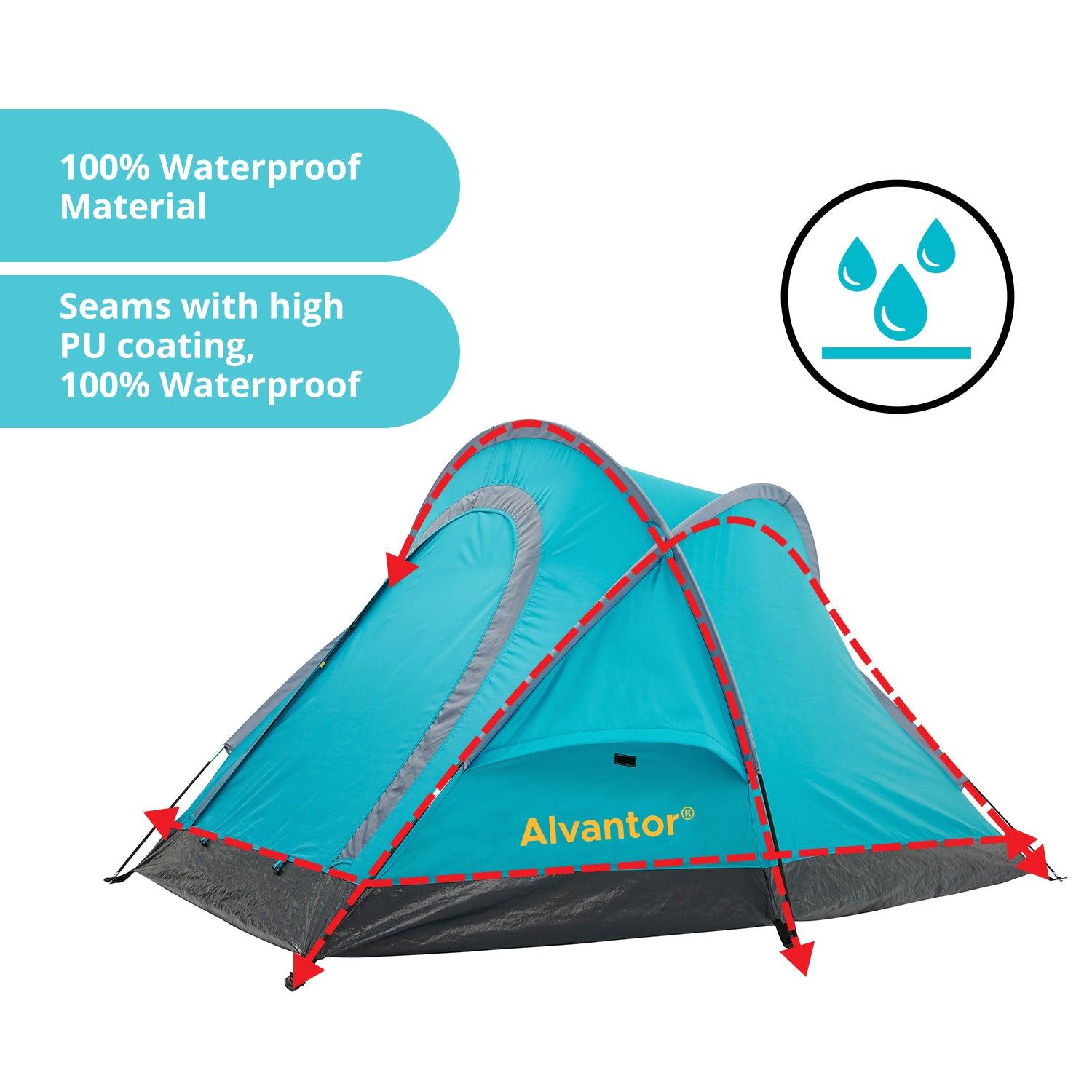 Camping Tent Outdoor Warrior Pro - Alvantor