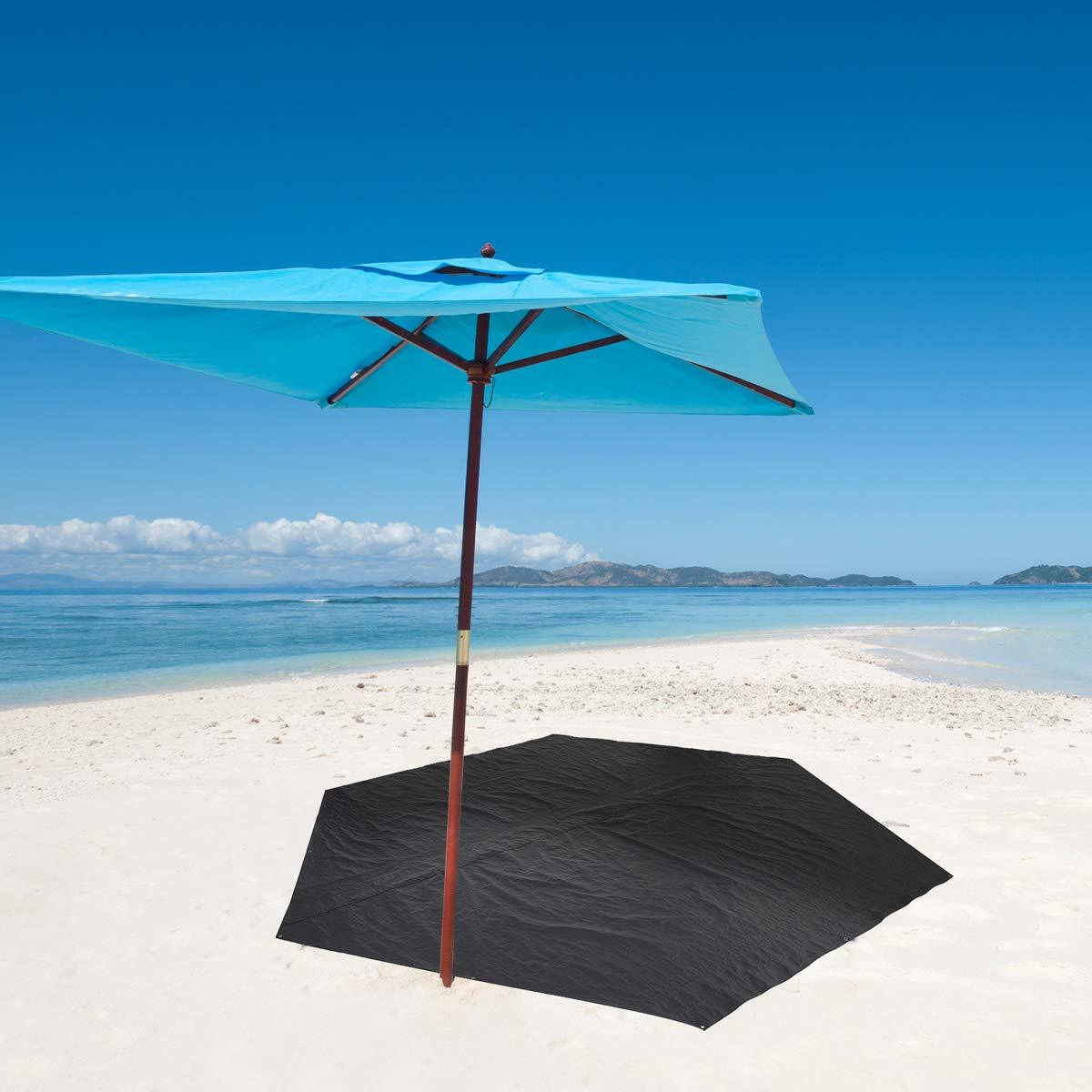 Waterproof PE Tarp Floor Mat For Screen House Gazebo - Alvantor