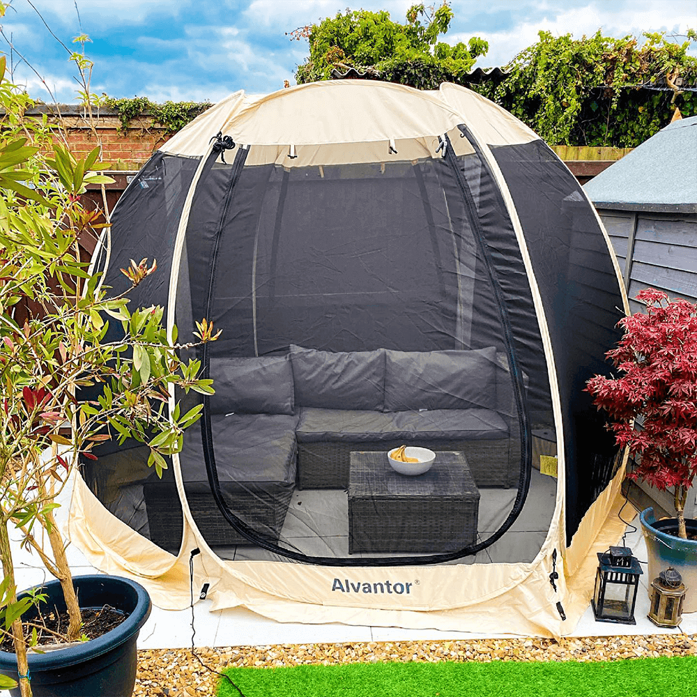 Alvantor 10'x10' Screen House Tent Outdoor Screened Gazebo