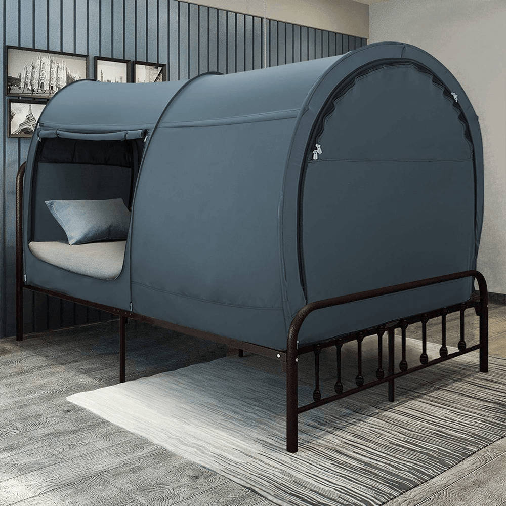 Alvantor Privacy Pop Up Bed Tent, A Sleep Sanctuary for Autistic Child - Alvantor