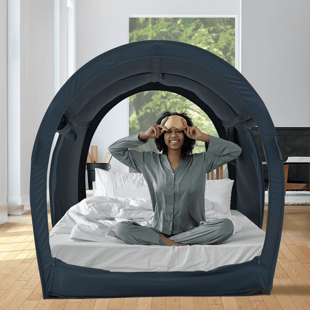 Alvantor Privacy Pop Up Bed Tent, A Sleep Sanctuary for Autistic Child - Alvantor