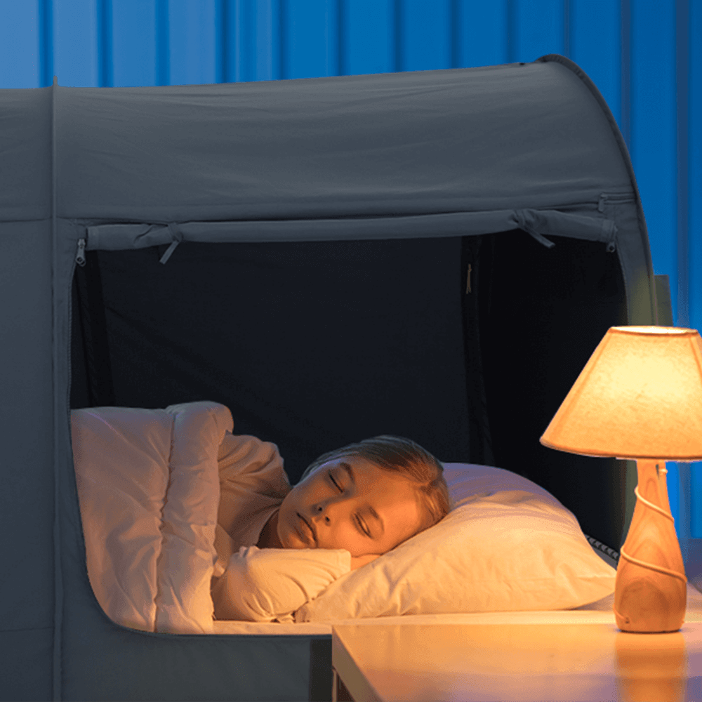 Alvantor Privacy Pop Up Bed Tent, A Sleep Sanctuary for Autistic Child - Alvantor