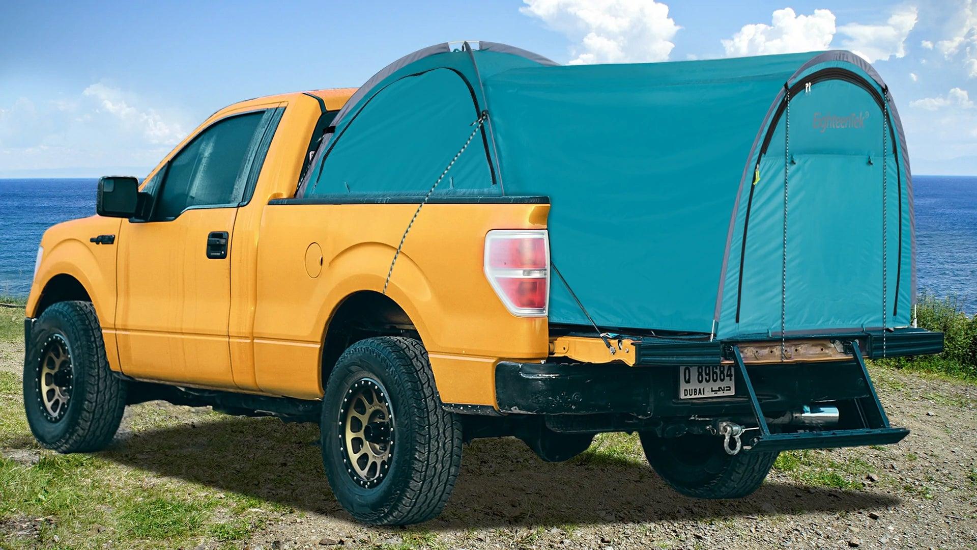 Pickup truck tent
