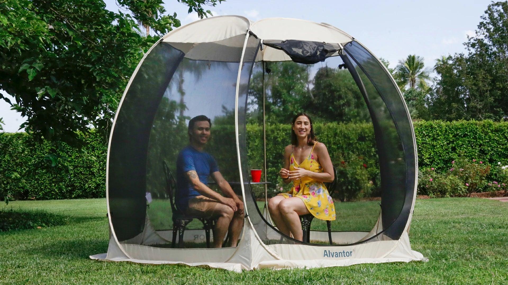 pop up screen houses