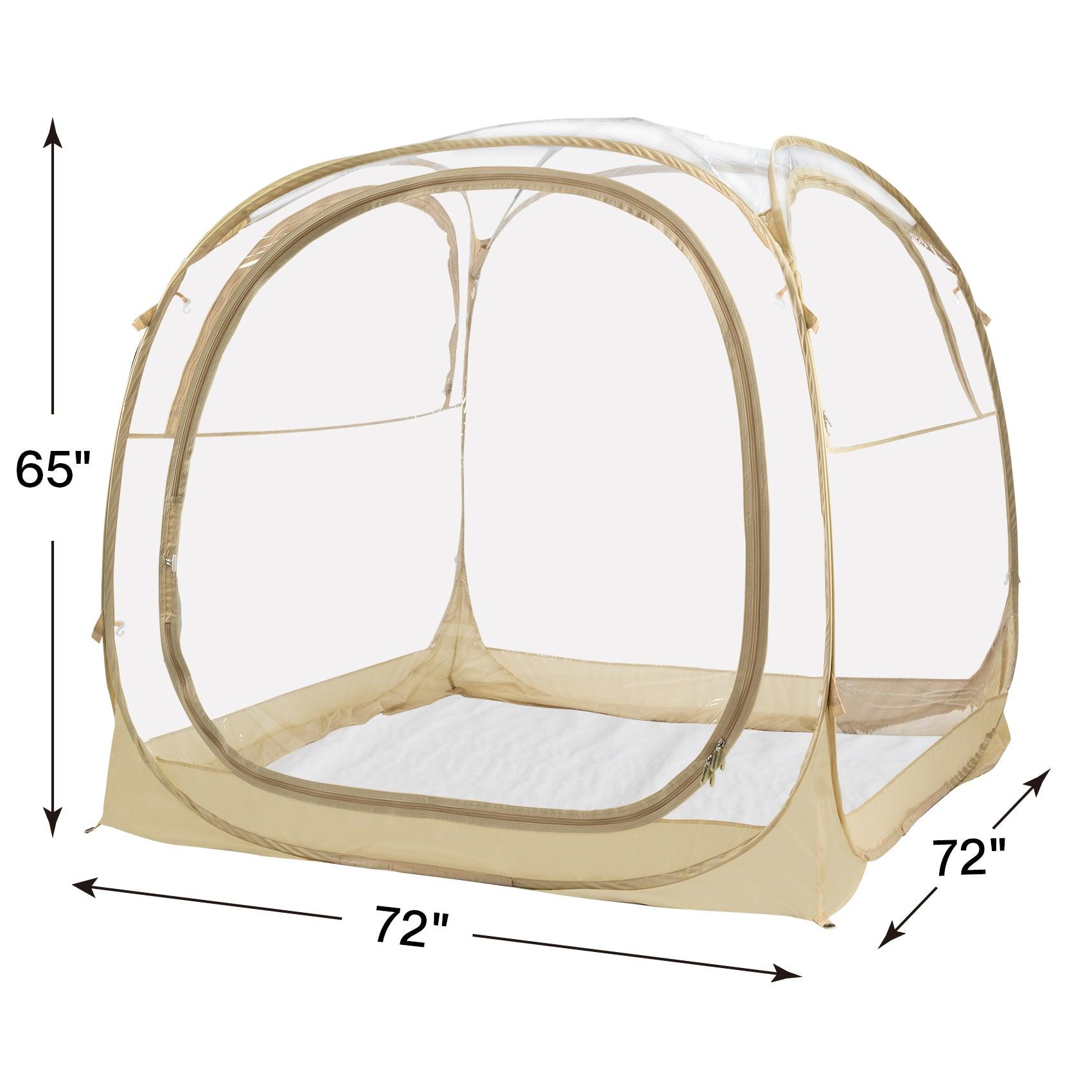 EighteenTek Pop-up Tent for up to 6 People, Perfect family pods for outdoor events.