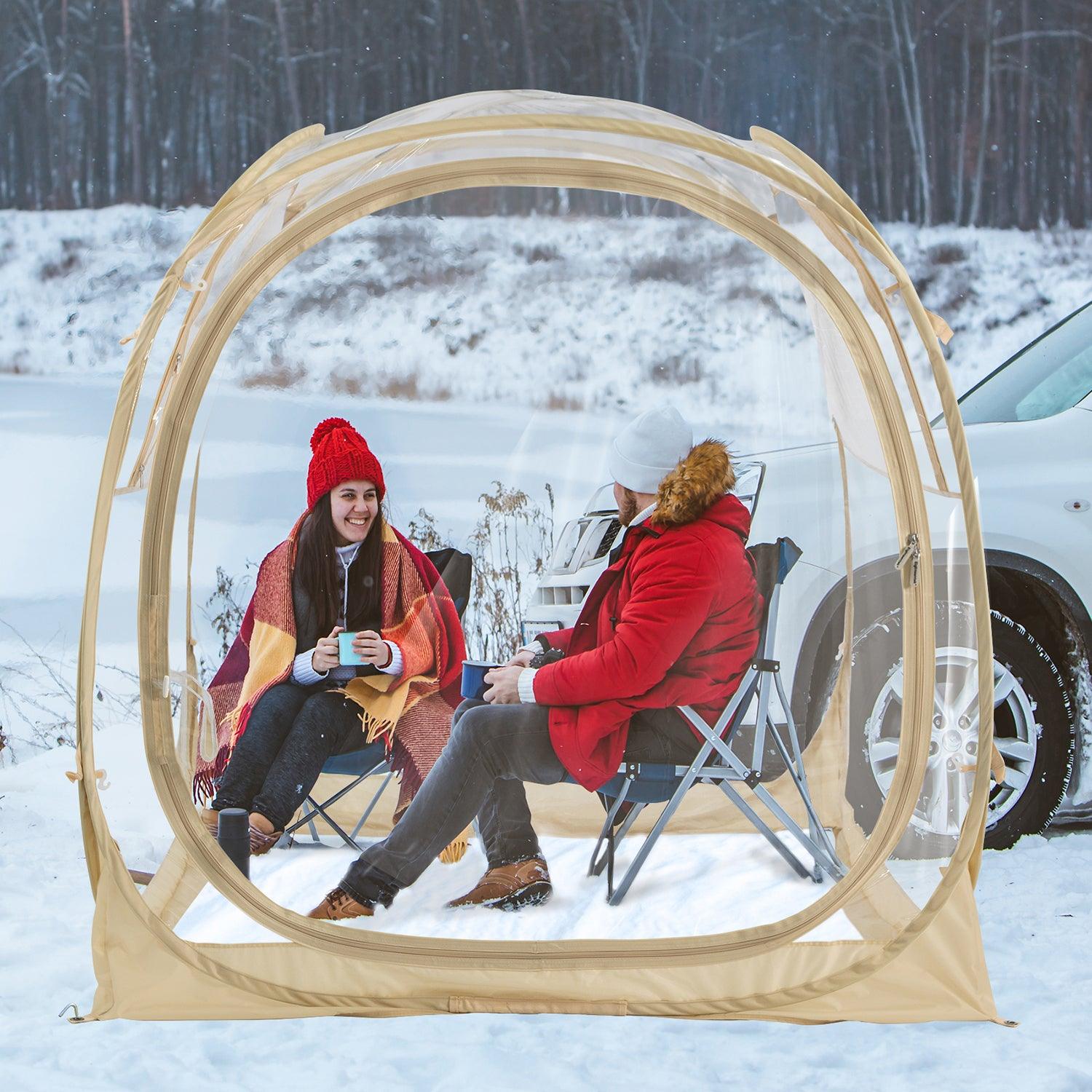 EighteenTek Instant Weather Pod keep warm for winter camping