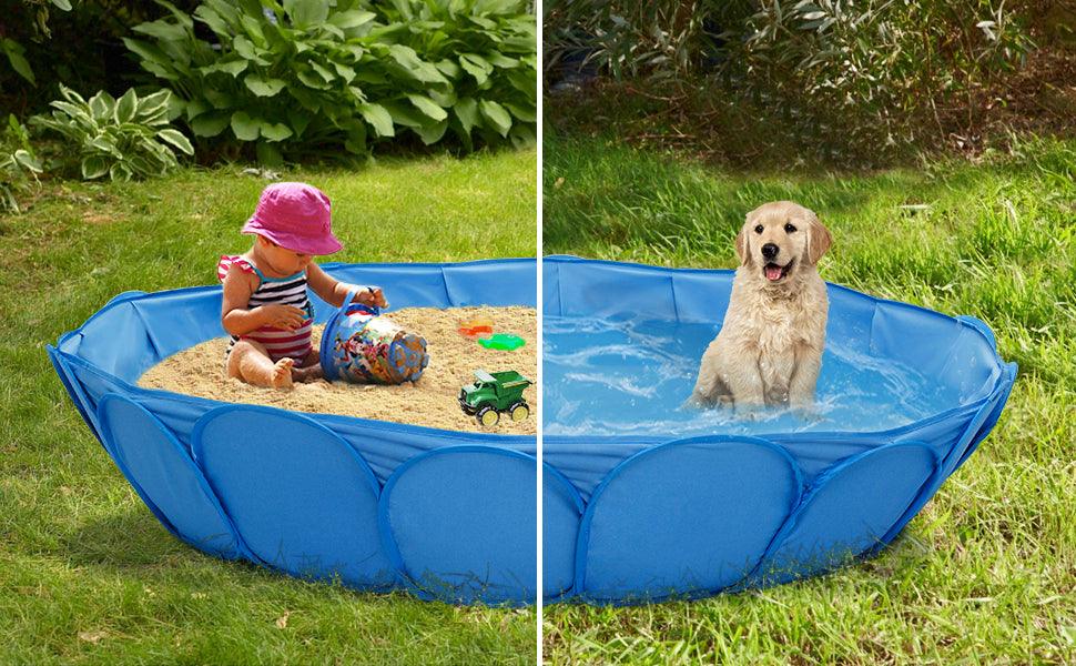 Alvantor Pet Swimming Pool Dog Bathing Tub Kiddie Pools Portable Pond Ball Pit