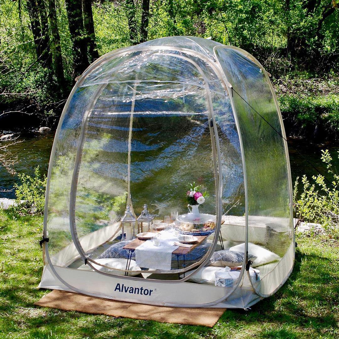 6'x6' clear bubble tent for picnic, best event idea