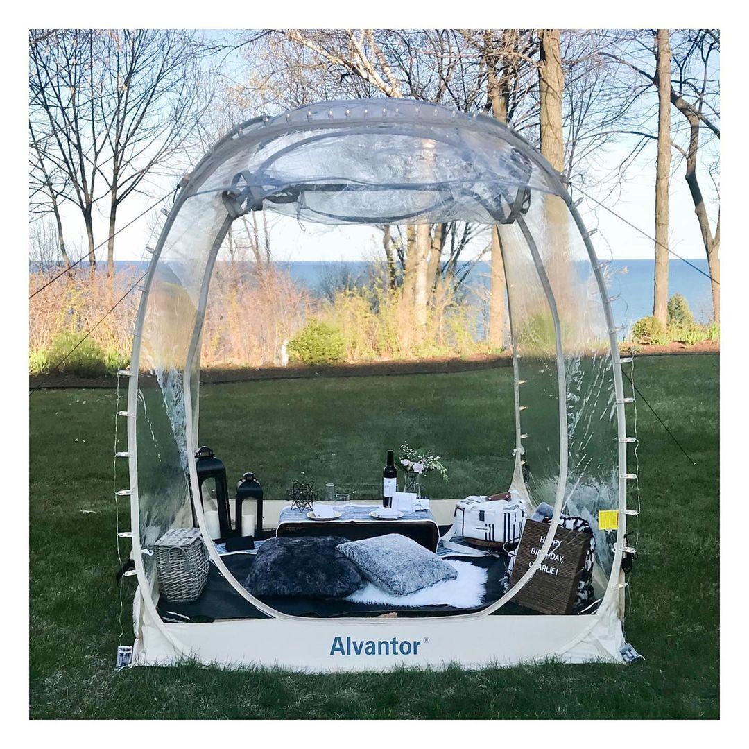 Alvantor Garden Igloo Tent Pop Up Winter Gazebo™ Instant Clear Tent