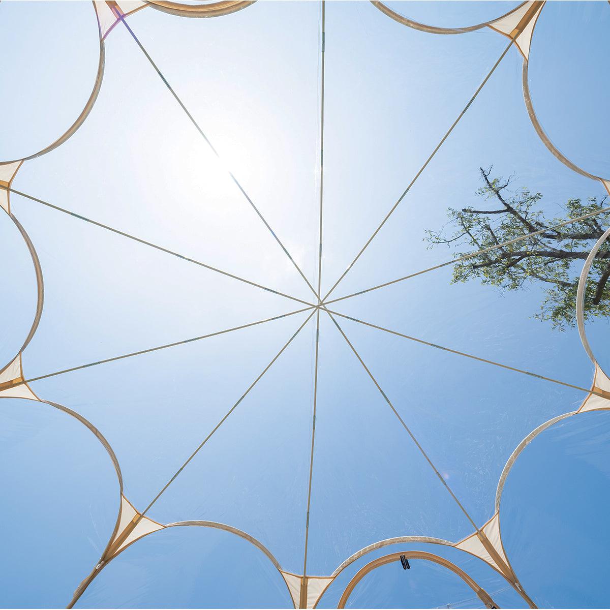 Alvantor Fiberglass Support Poles Accessories for Pop Up Bubble Tent Canopy Gazebo
