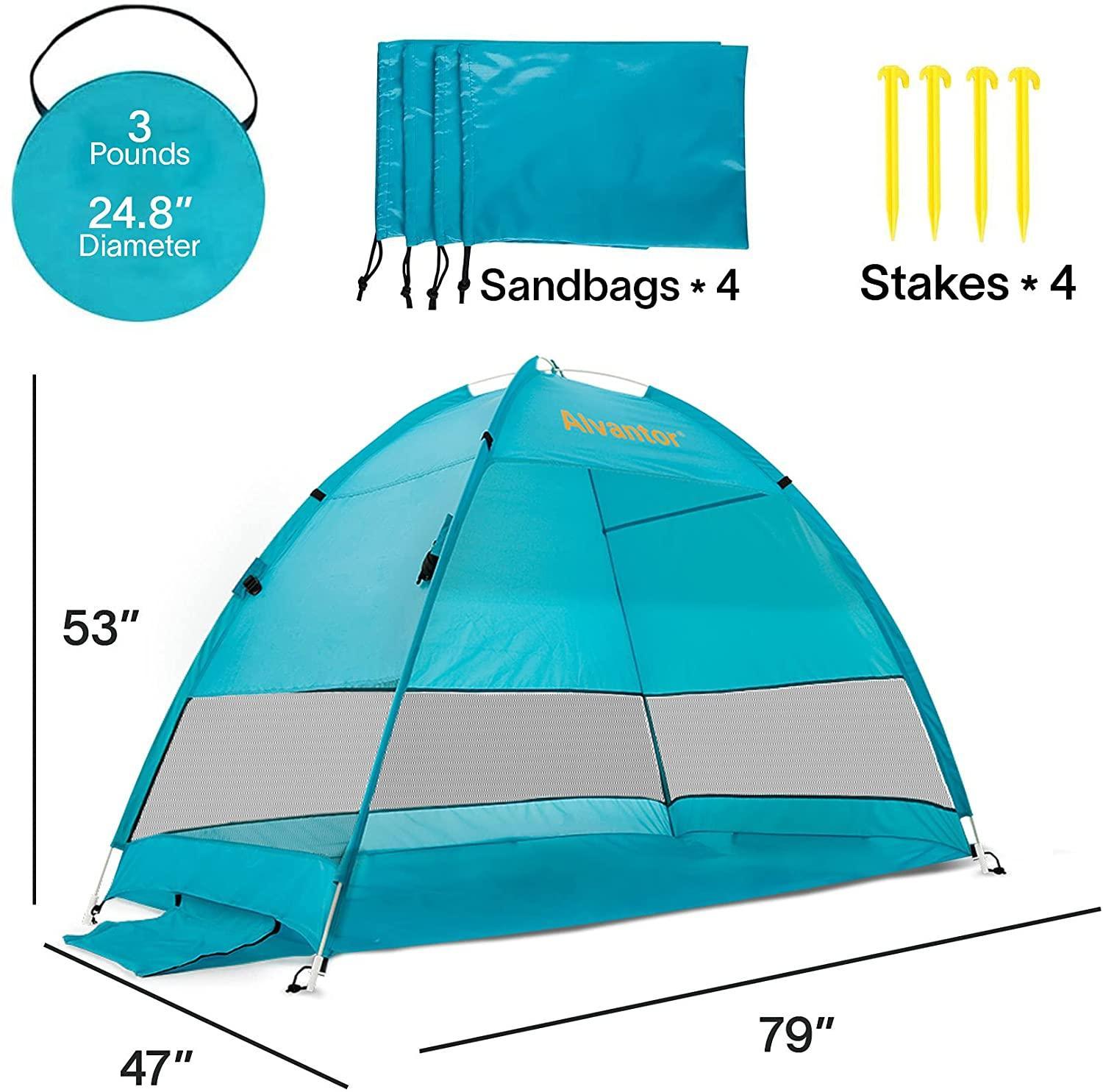 Alvantor Coolhut Beach Tent Plus