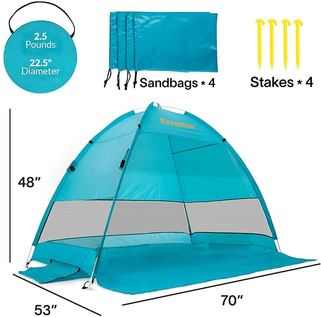 Buy CoolHut Beach Tents Beach Umbrella Tents Alvantor
