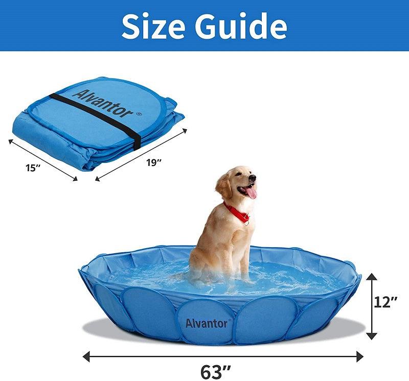 Alvantor Sandbox Sandpit Outdoor Kids Pool Foldable Dog Bathing Tub Play Accessories - Alvantor
