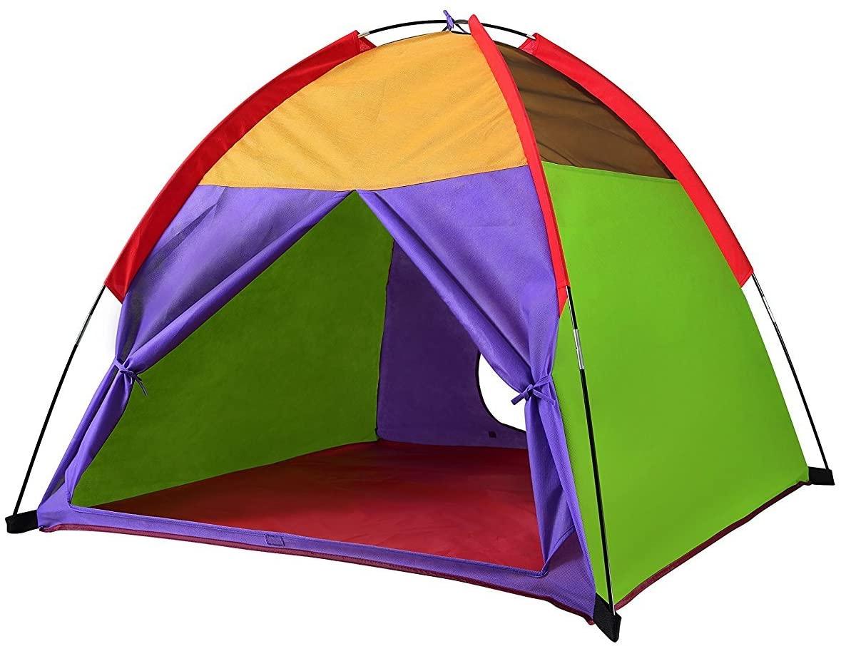 Alvantor Kids Tent Fiberglass Pole Kit Rod Replacement Indoor Kids Pop up Tent 8010 and 8011, Pole Length 113" - Alvantor