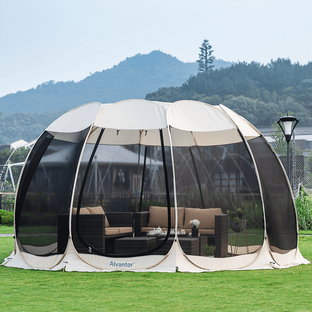 Instant tent sales with screen room