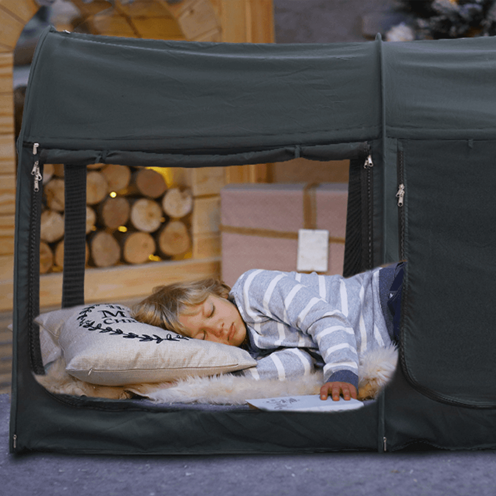 Single bed top canopy tent