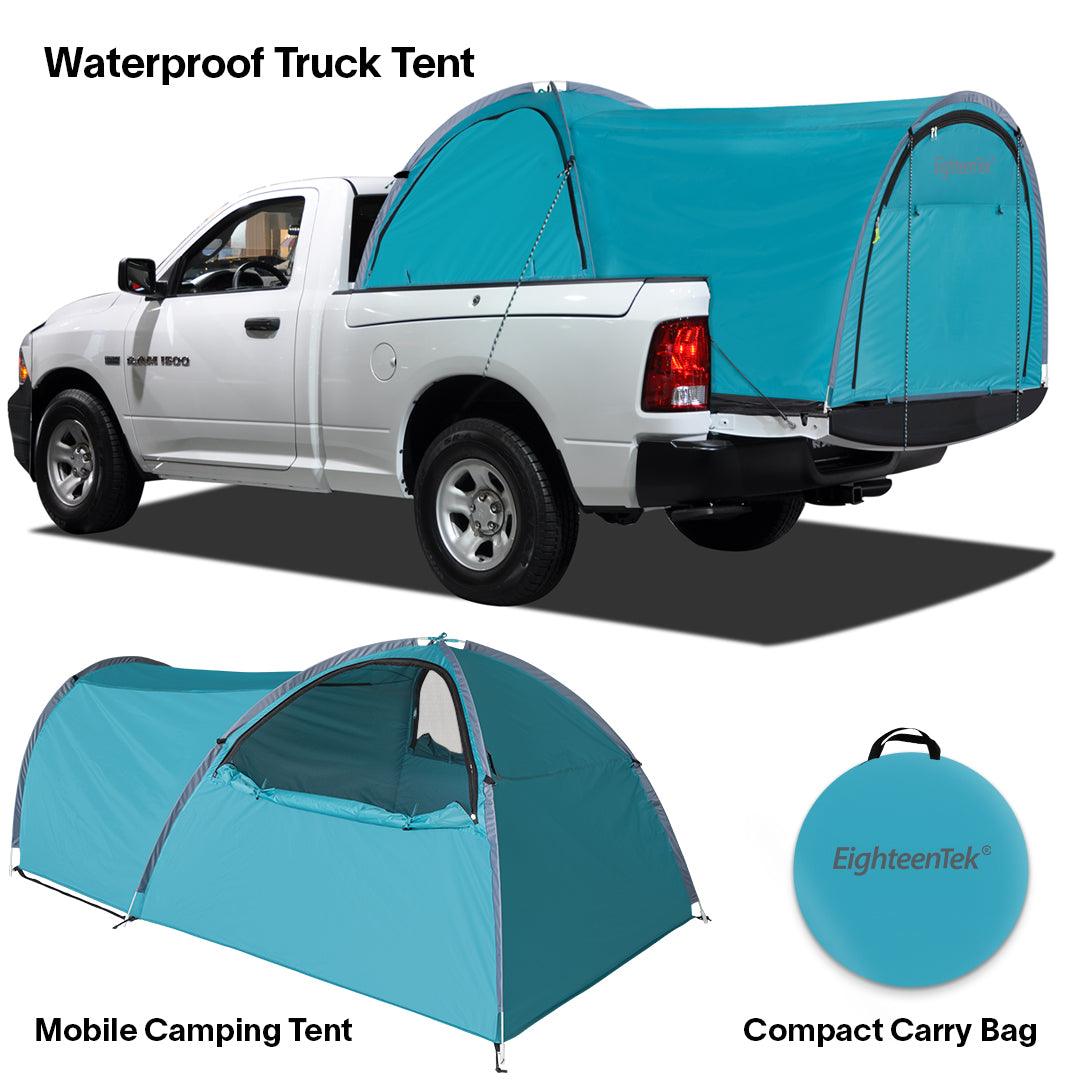 Alvantor Pickup Truck Bed Pop-Up Camping Tent, Blue