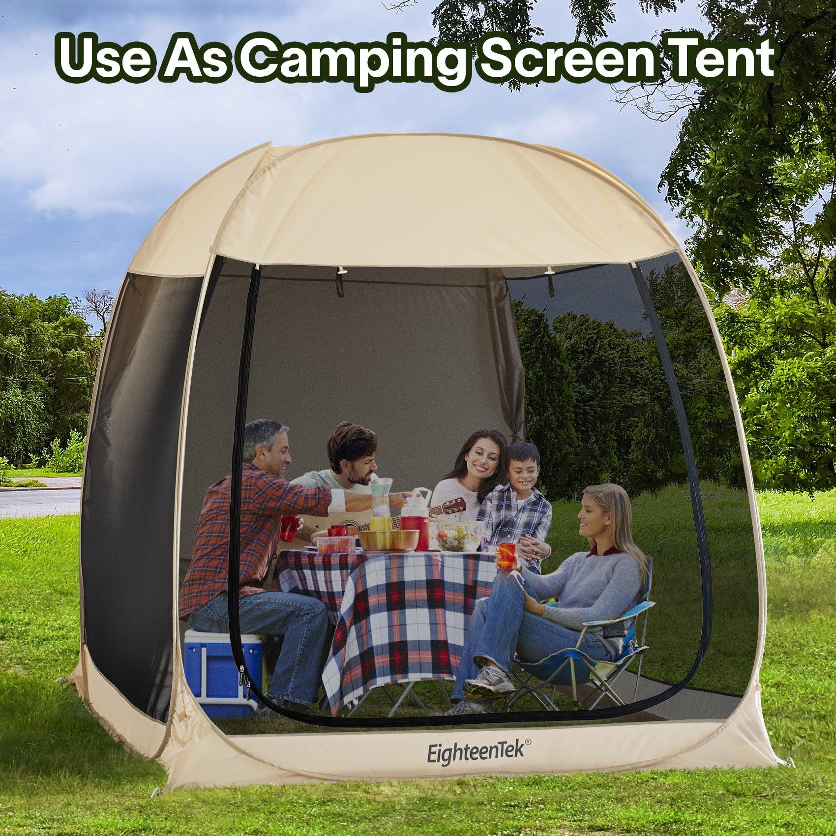 Use As Camping Screen Tent